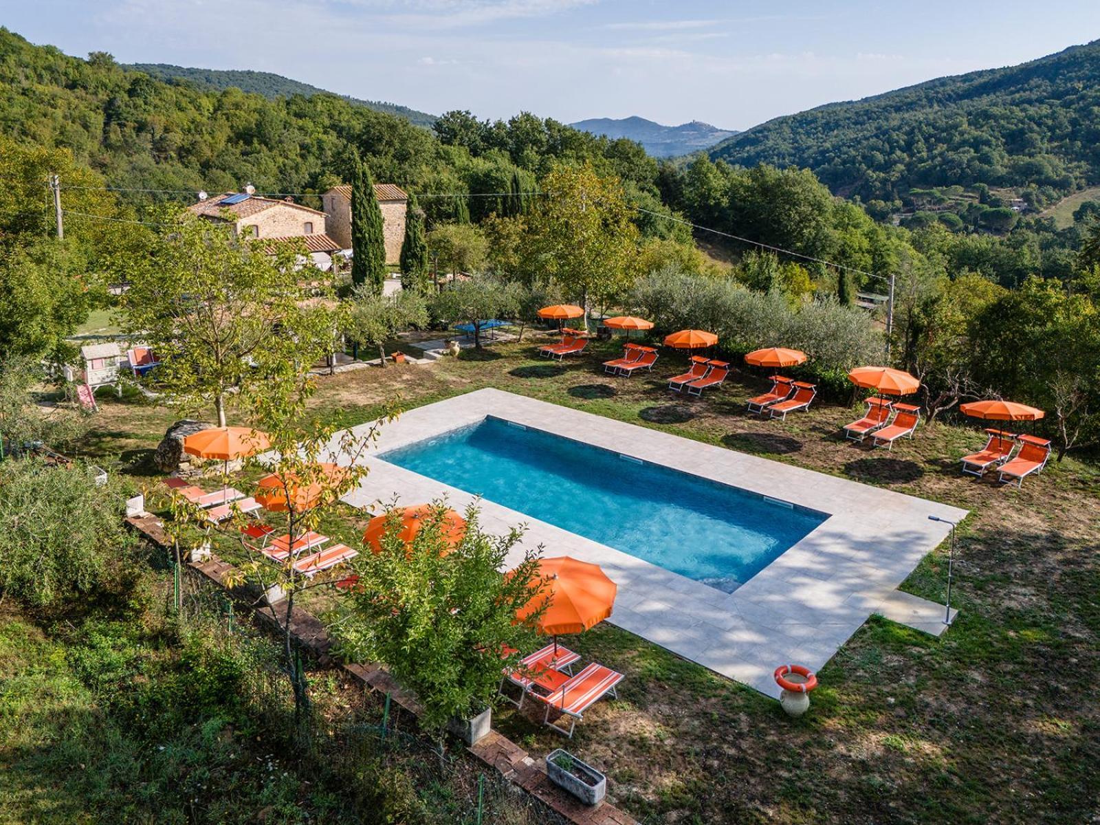 Agriturismo Santa Caterina Castelnuovo di Val di Cecina Exterior foto