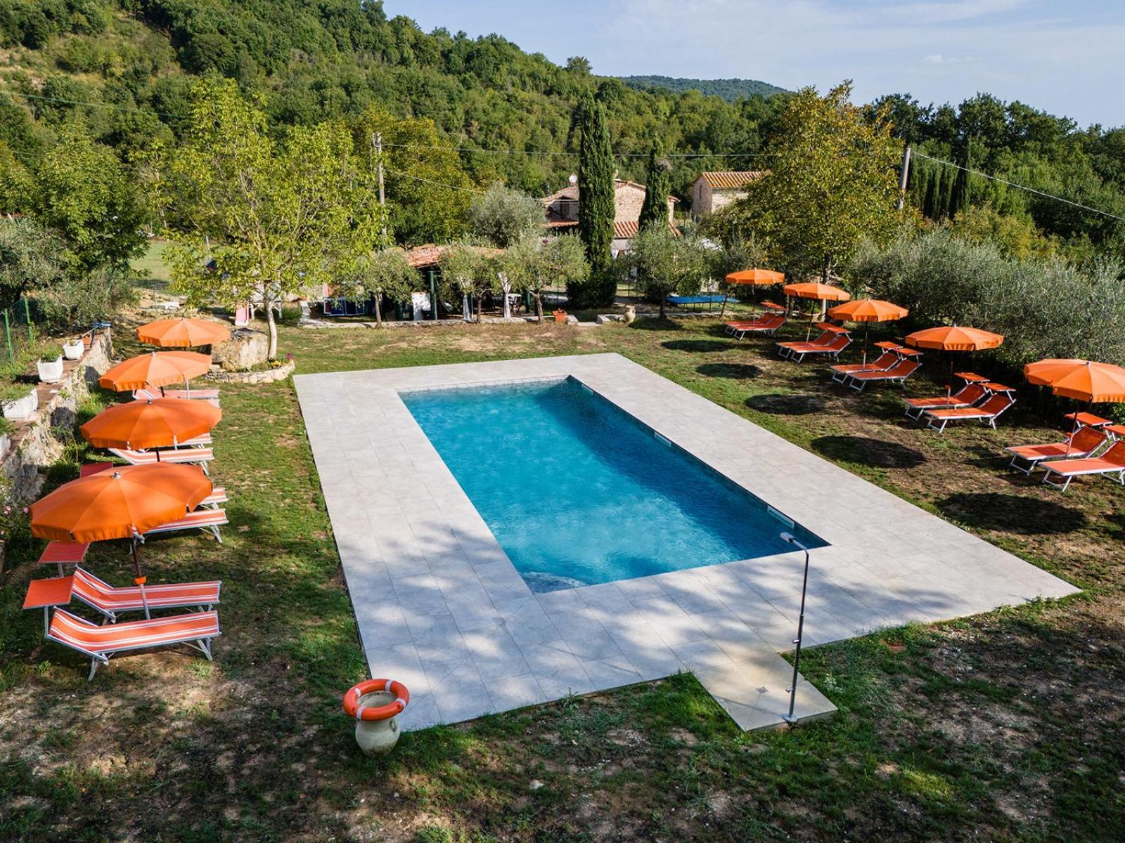 Agriturismo Santa Caterina Castelnuovo di Val di Cecina Exterior foto