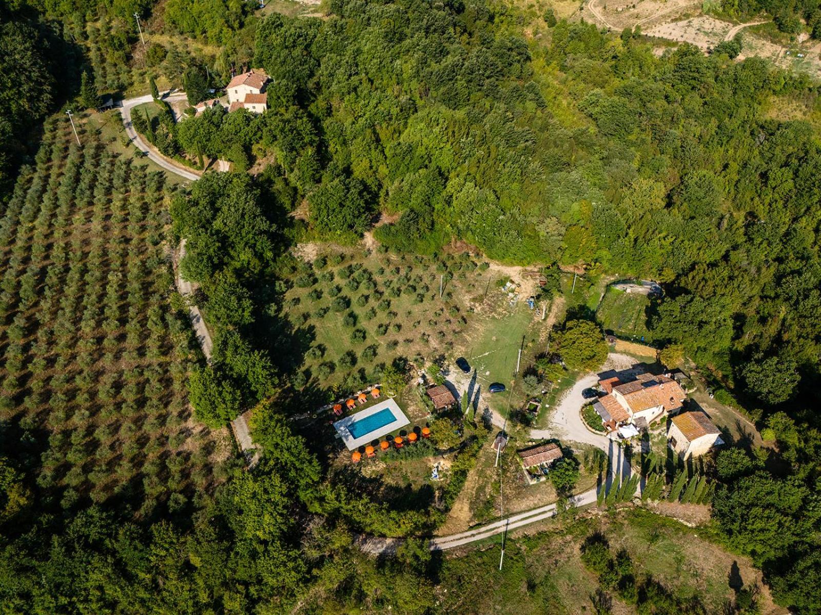 Agriturismo Santa Caterina Castelnuovo di Val di Cecina Exterior foto